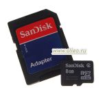 Карта памяти Genuine SanDisk MicroSD/TransFlash SDHC TF (8GB / Class 2)