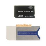 Карта памяти Memory Stick Pro Duo with MS Adapter (8GB)