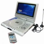 Портативный DVD плеер - Цветное ТВ, ИГРЫ, Card reader, USB порт