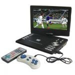 9,5-дюймовый портативный DVD,  ЦВЕТНОЕ ТВ, USB, Card reader, ИГРЫ!