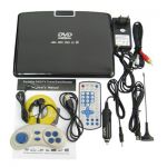 9,5-дюймовый портативный DVD - RMVB, Игры, Card reader, USB, ЦВЕТНОЕ ТВ!