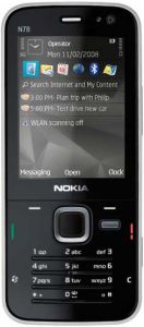 NOKIA N78 сотовый телефон Nokia N78